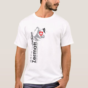 Matterhorn-Zermatt Skifahren T-Shirt