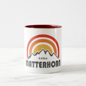 Matterhorn Zweifarbige Tasse (Mittel)