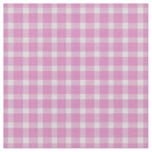 Mattes rosa kariertes Gingham-Karo Stoff