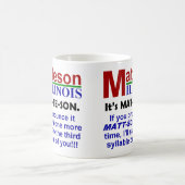 Matteson, Illinois Kaffeetasse (Mittel)