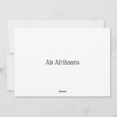 Matteus 4:19 feiertagskarte (Rückseite)