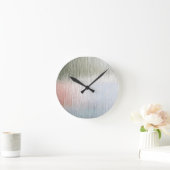 Mattglass runde wanduhr (Zuhause)