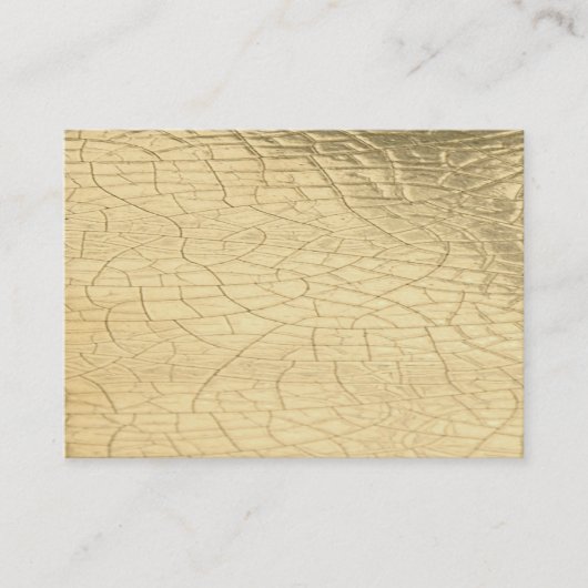 Mattgold-Visitenkarte Visitenkarte (Vorderseite)