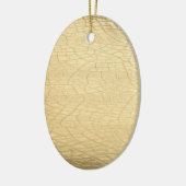 Mattgoldstein Keramikornament (Links)