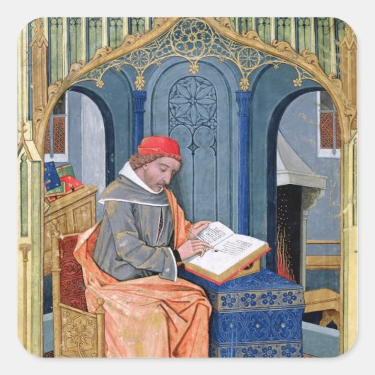 Matthaeus Platearius Quadratischer Aufkleber (Vorderseite)