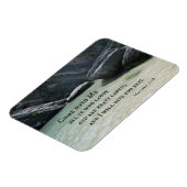 Matthäus 11:28 kommt zu mir, alle, die ihr arbeite magnet (Linke Seite)