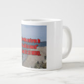 Matthäus 24:13 WEBU Mug Jumbo-Tasse (Vorderseite Rechts)