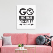 Matthäus 28:19 leinwanddruck (Insitu (Wohnzimmer))