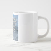 Matthäus 28:6-7 WEBU Mug Jumbo-Tasse (Rechts)