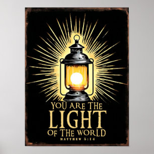 Matthäus 5:14 poster
