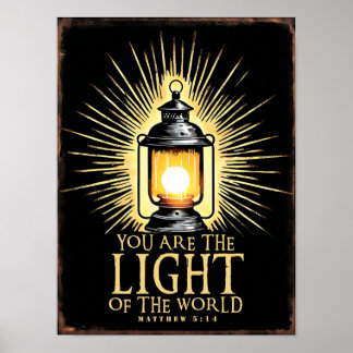Matthäus 5:14 poster