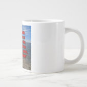 Matthäus 6:25 WEBU Mug Jumbo-Tasse (Rechts)
