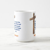 Matthäus 6:33 Kreuz Kaffeetasse (Mittel)