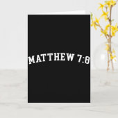 Matthäus 7_8 karte (Gelbe Blume)