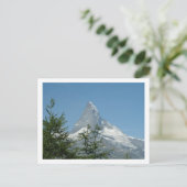 Mattherhorn Schweiz Postkarte (Stehend Vorderseite)