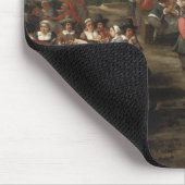 Mattheus van Helmont - Bauernfest Mousepad (Ecke)
