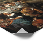 Mattheus van Helmont - Bauernfest Poster (Ecke)