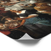 Mattheus van Helmont - Bauernfest Poster (Ecke)