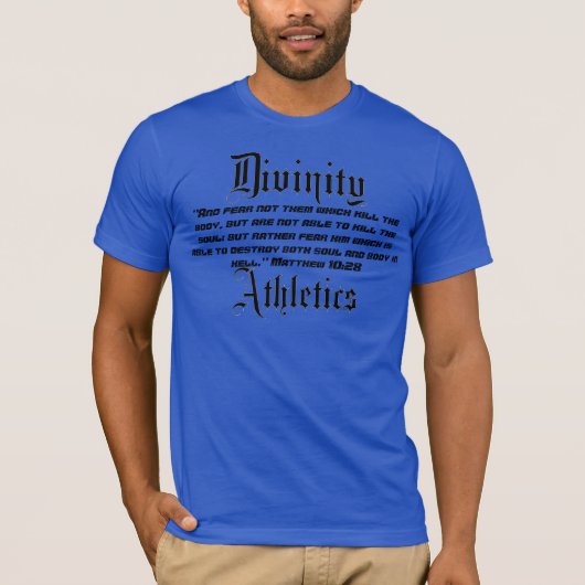 Matthew-10:28 T-Shirt (Vorderseite)