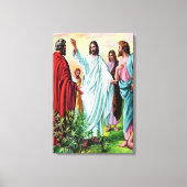 Matthew 10 Jesus sendet die Zwölf Leinwand aus (Vorderseite)