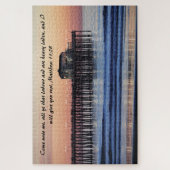 Matthew 11:28 Christliche Schrift Puzzle (Vertikal)