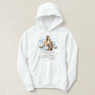 Matthew 11:28 hoodie