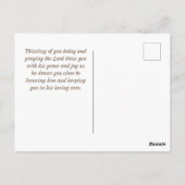 Matthew 11:28 Jesus sagte, Komm zu mir Bibel Verse Postkarte (Rückseite)