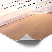 Matthew 11:28 Komm zu mir alle, die müde sind Poster (Ecke)