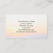 Matthew 11:28 Komm zu mir, alle, die müde sind Visitenkarte (Rückseite)