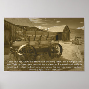 Matthew-11:28 - Plakat 30