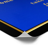 Matthew 11:28 Poster (Ecke)