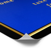 Matthew 11:28 Poster (Ecke)