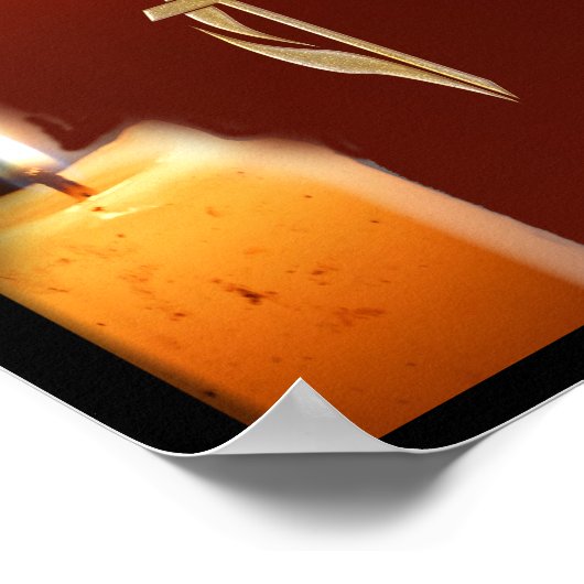 Matthew 11:28 Poster (Ecke)