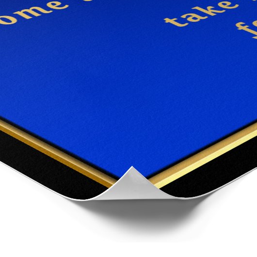 Matthew 11:28 Poster (Ecke)