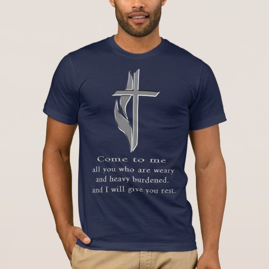 Matthew 11:28 T - Shirt (Vorderseite)