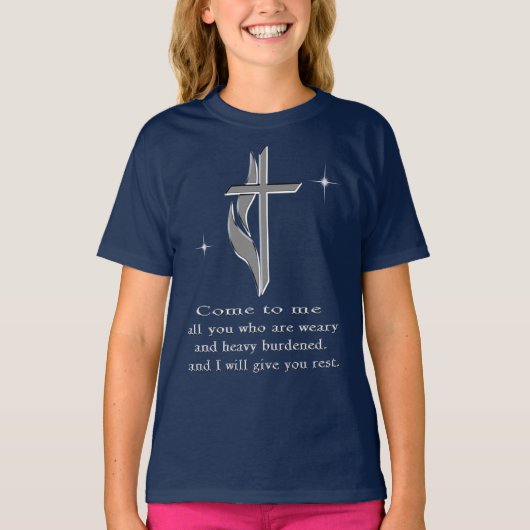 Matthew 11:28 T - Shirt (Vorderseite)