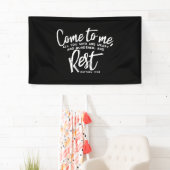 Matthew 11 Bibelverse Banner (Insitu)