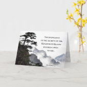 Matthew 13:11 Geheimnisse des Königreichs Himmels Karte (Gelbe Blume)