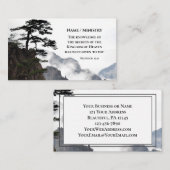 Matthew 13:11 Geheimnisse des Königreichs Himmels Visitenkarte (Vorne/Hinten)