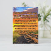 Matthew 13:15 KJV Bible Verse Pic Greeting Karte (Stehend Vorderseite)