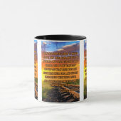 Matthew 13:15 KJV Bible Verse Pic Two-Tone Tasse (Zentrum)