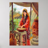 Matthew 13:33 Parable About Hefe Poster (Vorne)