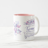 Matthew-13:44 christliche Tassen-Edelsteine Zweifarbige Tasse (VorderseiteRechts)