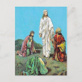 Matthew 17:1-9 Das ist meine geliebte Son-Postkart Postkarte (Vorderseite)