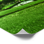 Matthew 17:20 Bergsteigen Bibel Vers Sonnenunterga Poster (Ecke)