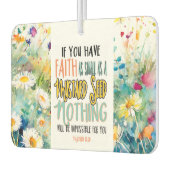 Matthew 17:20 Der Glaube als Senf-Bibelverse Autolufterfrischer (Links)