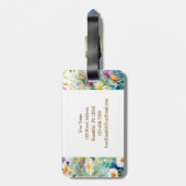 Matthew 17:20 Der Glaube als Senf-Bibelverse Gepäckanhänger (Rückseite vertikal)