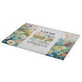 Matthew 17:20 Der Glaube als Senf-Bibelverse Schneidebrett (Ecke)