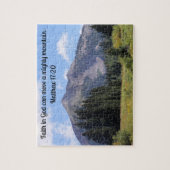 Matthew 17:20 Der Glaube an Gott kann einen mächti Puzzle (Vertikal)