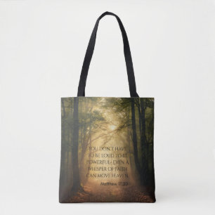 Matthew 17:20 tasche